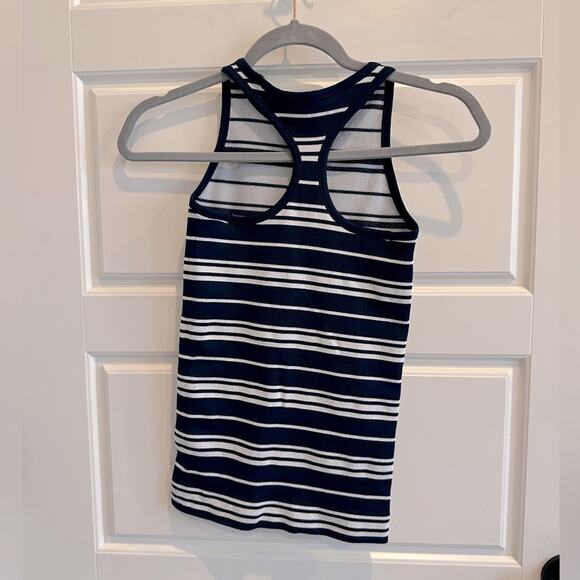 Athleta Seamless Stripe Renew Athletic Tank Top - Picture 3 of 4